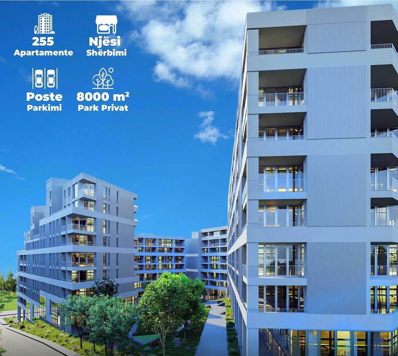 Apartament 1+1 për Shitje