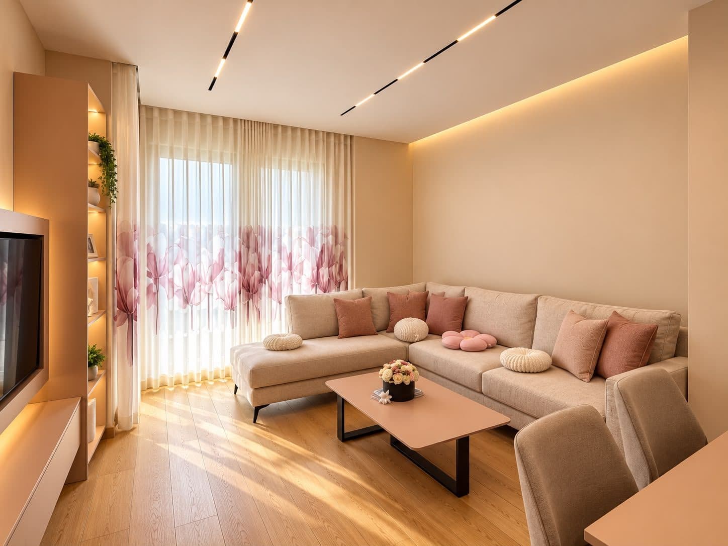 APARTAMENT 2+1 + POST PARKIMI LUKSOZ ME QIRA