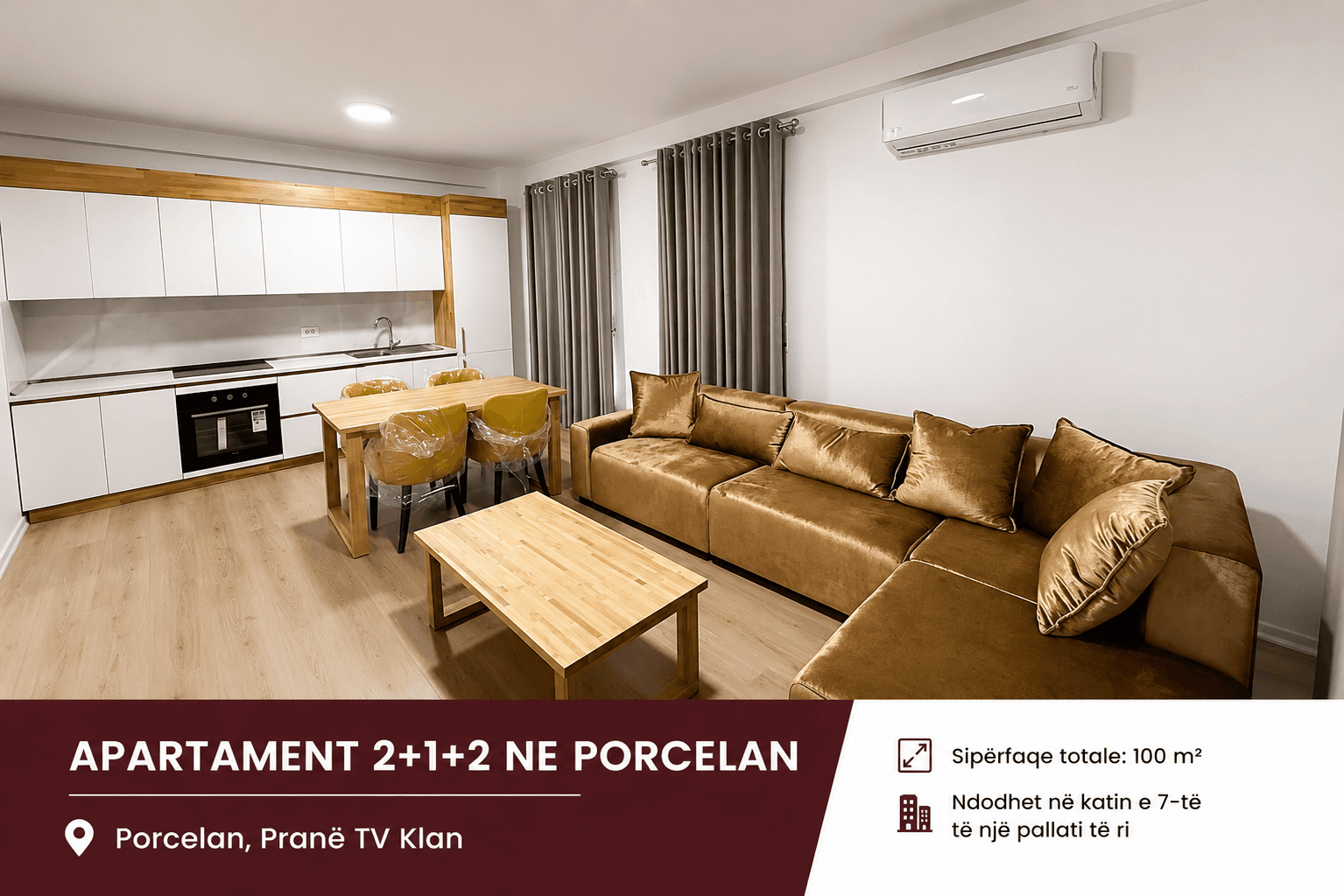 Apartment for rent in Tiranë 1