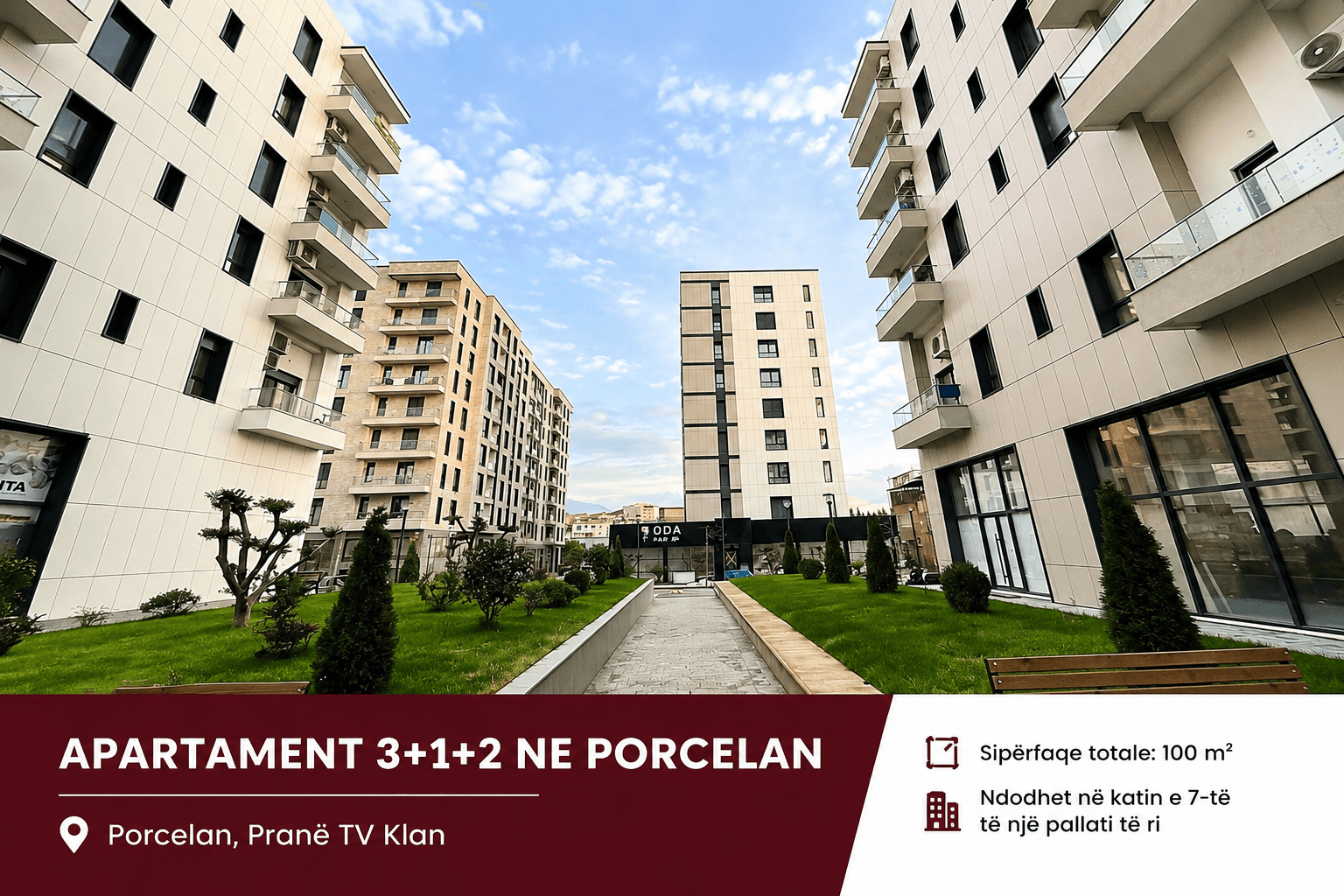 APARTAMENT 2+1+2 NE PORCELAN 2