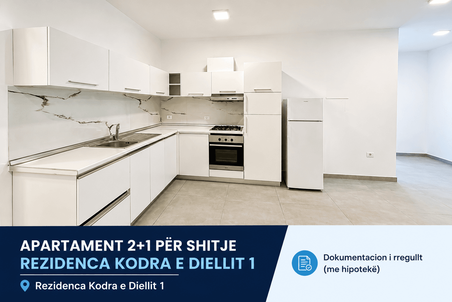 2+1 Apartment for Sale – Kodra 1 Residence