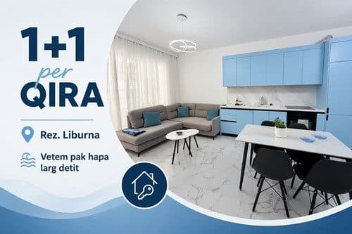 APARTAMENT 1+1 PËR QIRA NE GOLEM