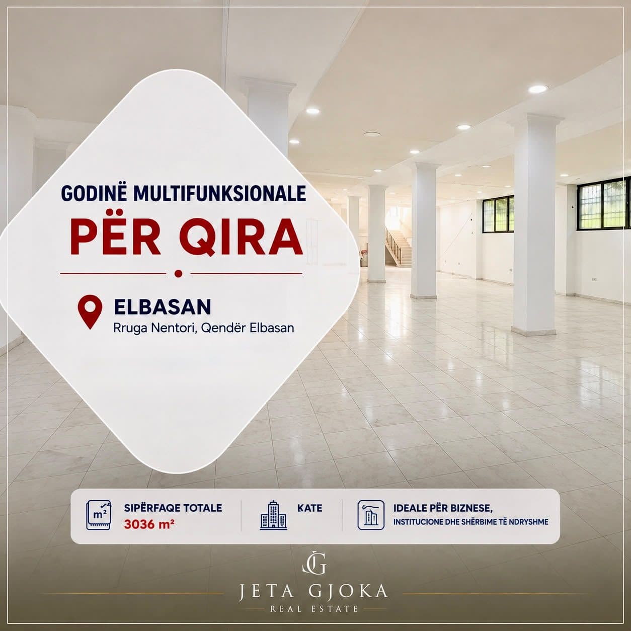 Shop for rent in Elbasan
