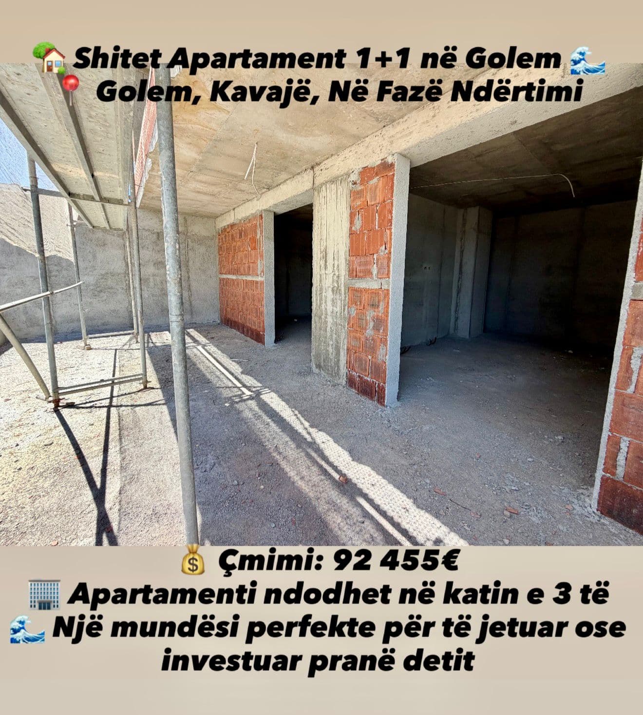 1+1 Apartment for Sale in Golem