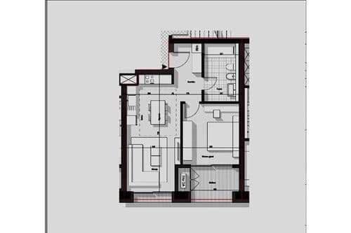 APARTAMENT 1+1 PER SHITJE TEK TIRANA BOULEVARD ! 3