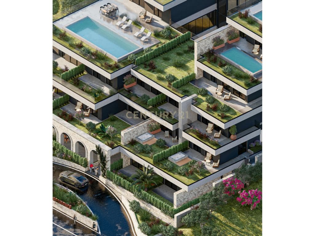APARTMENT 2+1+2 FOR SALE IN GREEN TERRACE RESIDENCE, PALASE 3