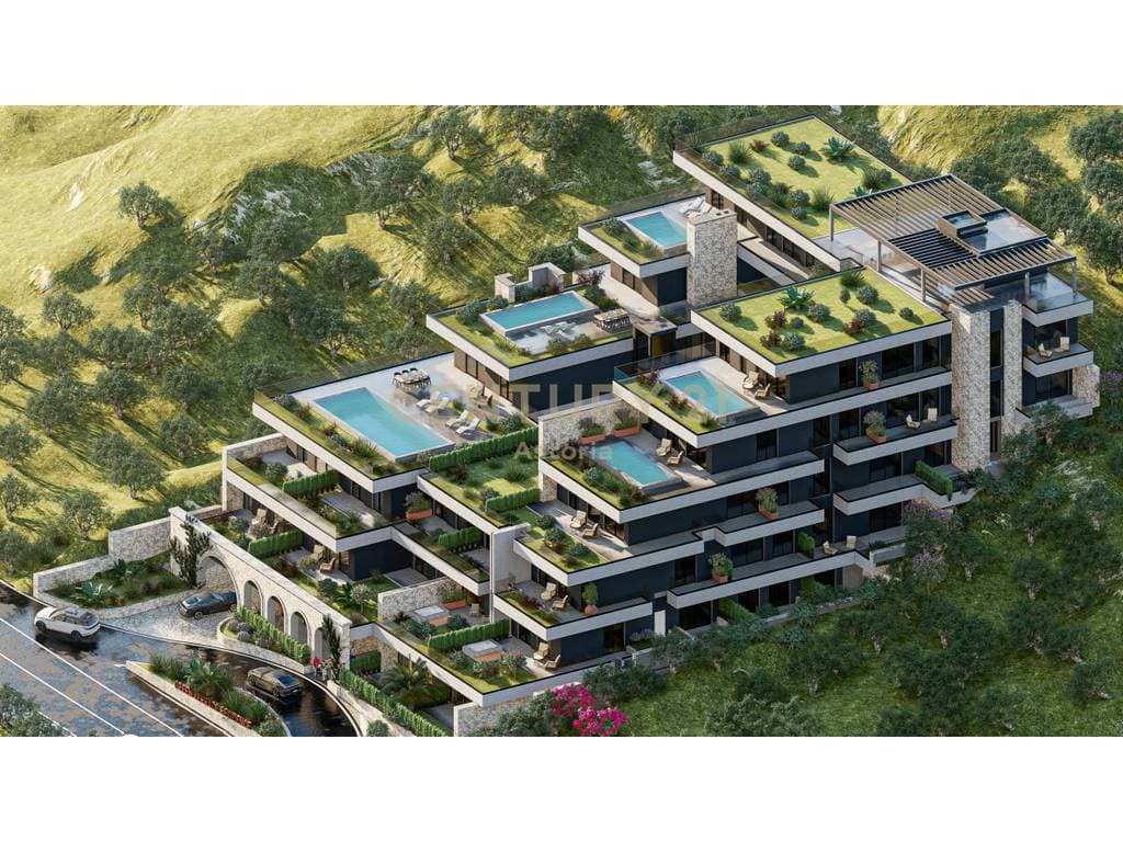 APARTMENT 2+1+2 FOR SALE IN GREEN TERRACE RESIDENCE, PALASE