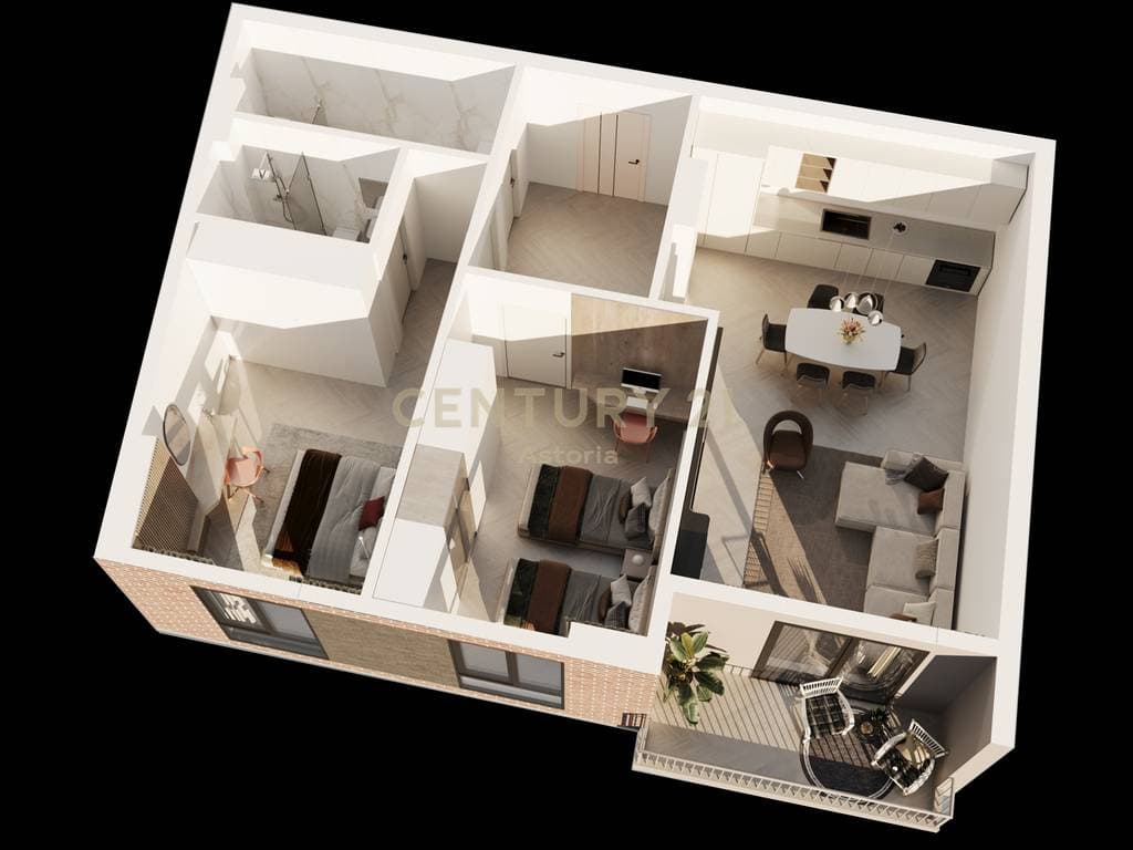 Shitet apartament 2+1+2 përballë Universitetit Bujqësor, Arborea Residence! 3