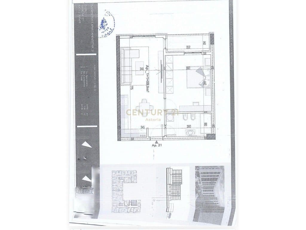 Apartment 1+1 for sale in Paskuqan - Apollo Residence. 2