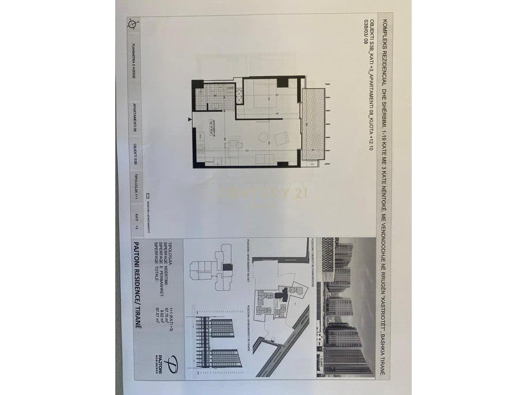 Apartament 1+1 për Shitje në Pajtoni Residence 4