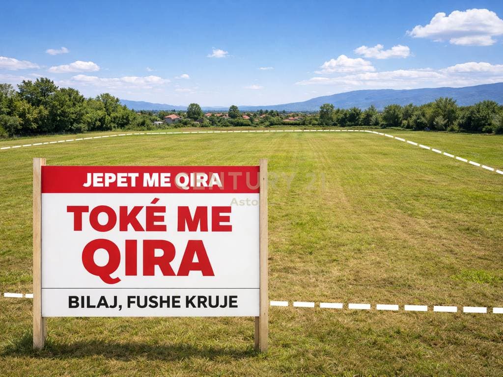 3000 m2 of land for rent is offered in Fushe Kruje