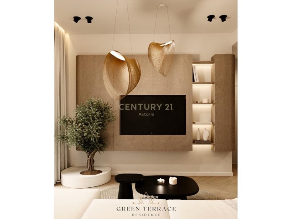 APARTMENT 1+1 FOR SALE IN GREEN TERRACE RESIDENCE, PALASE 3