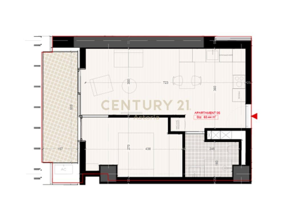PAGUAJ ME KESTE. APARTAMENT 2+1 TE PAJTONI RESIDENCE. 4