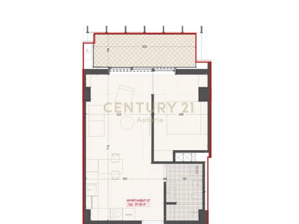 MUNDESI PAGESE ME KESTE. APARTAMENT 1+1 PER SHITJE,PAJTONI RESIDENCE. 4