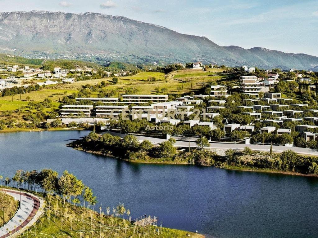 1+1 apartment with balcony and lake view in the Farka Lake Front residence.