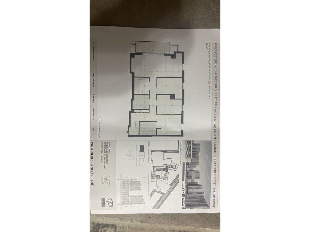 SHITET APARTAMENT 3+1 NË PAJTONI RESIDENCE