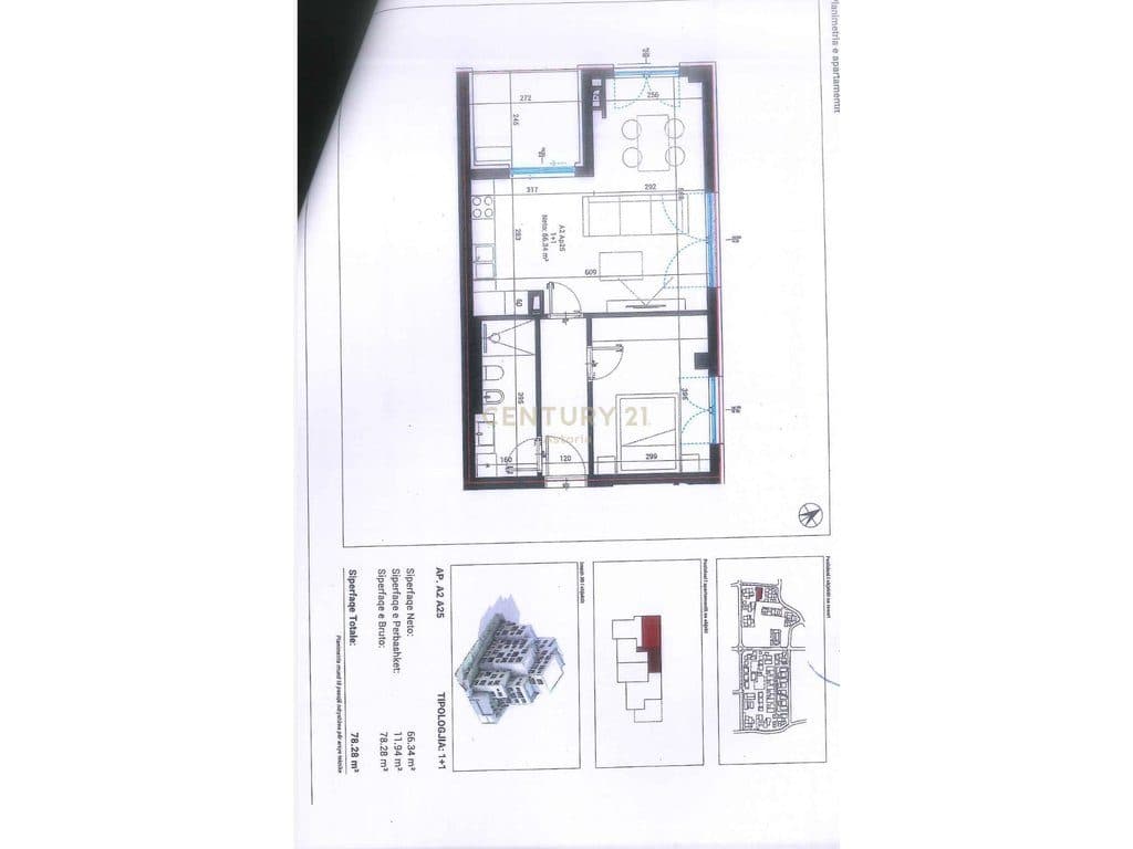 SHITET APARTAMENT 1+1 NE DHERMI, TE SQUARE VILLAGE! 3