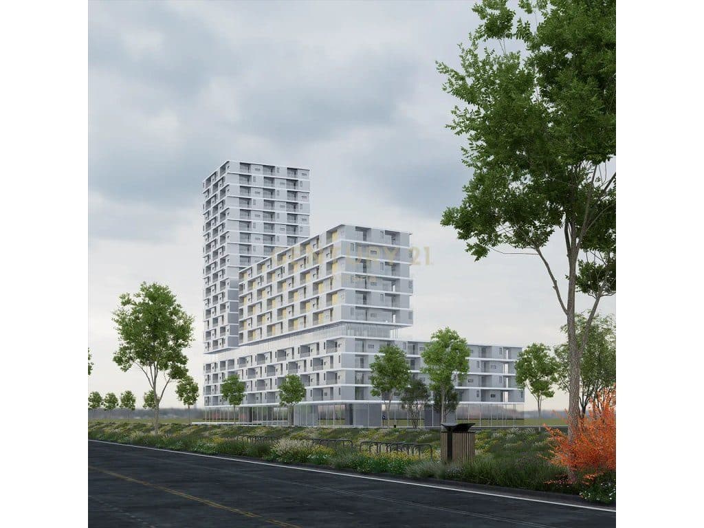 OKAZION! Shitet apartament 1+1 pas Casa Italia, Moa Residence. 1100 euro/m2