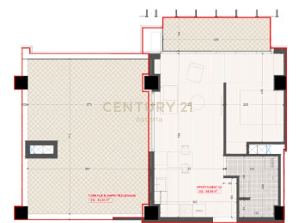 SHITET APARTAMENT 1+1 NË PAJTONI RESIDENCE 3