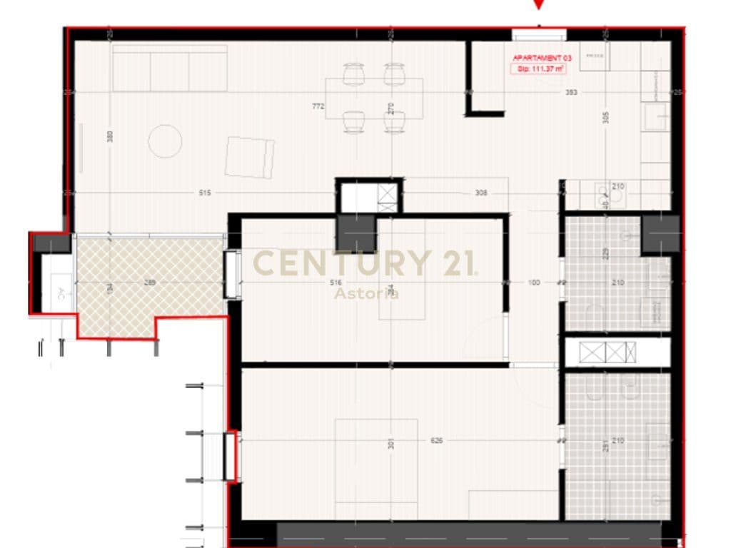 Apartament 2+1 për Shitje në Pajtoni Residence 4