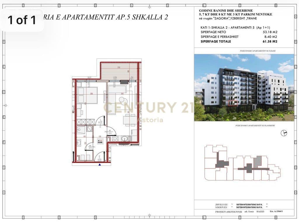 Apartment 1+1 in Phoenix Residence – Yzberish 4