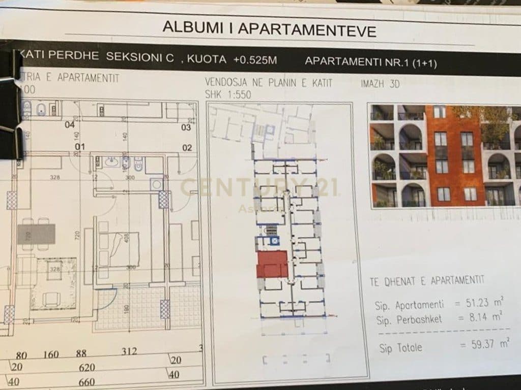 Apartament 1+1 për Shitje – Lake Side Residence, Paskuqan 3