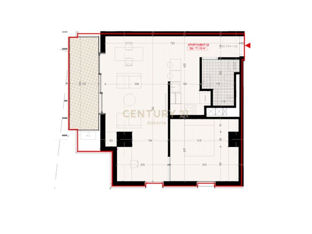 SHITET APARTAMENT 1+1 NË PAJTONI RESIDENCE 4