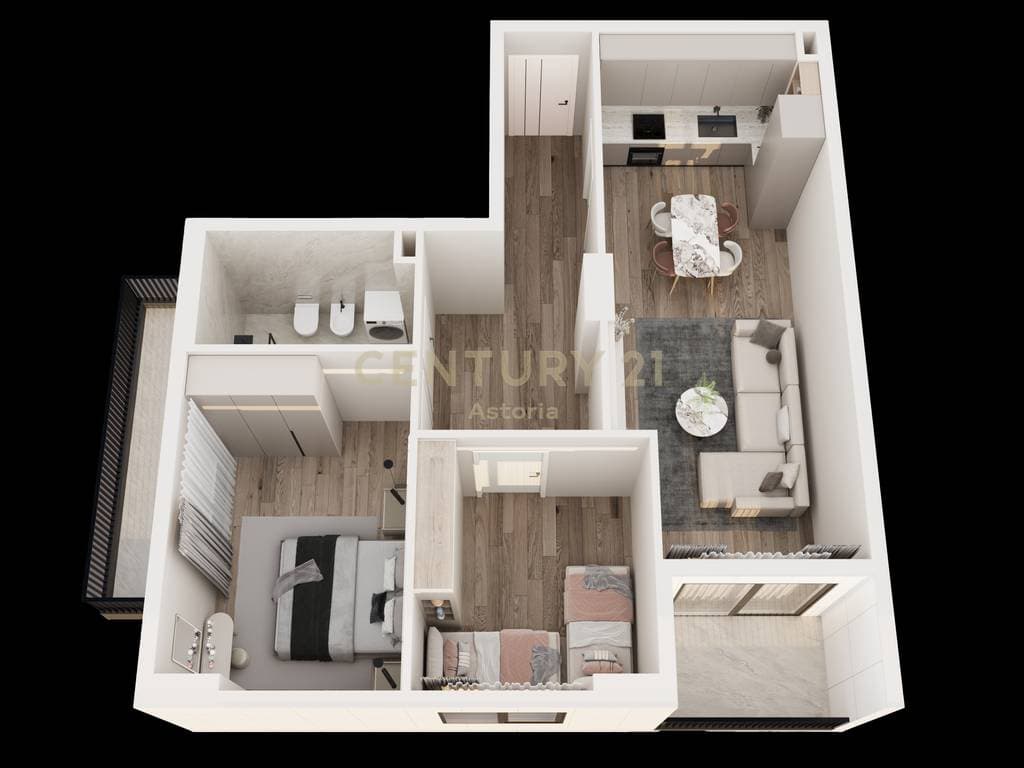 Apartment 2+1 in the Phoenix residence – Yzberish 3