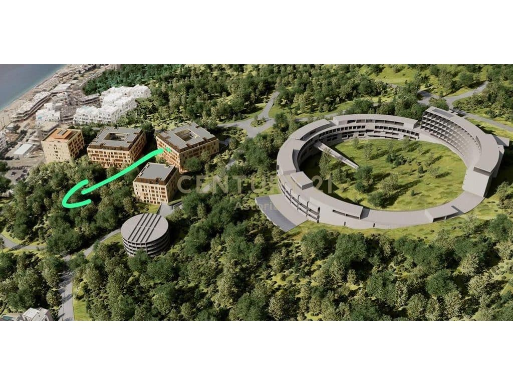 SHITET APARTAMENT 1+1 ME PAMJE NGA DETI NE DHERMI 4