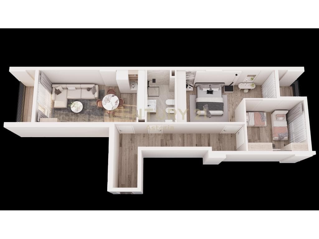 Apartment 2+1 in the Phoenix residence – Yzberish 3