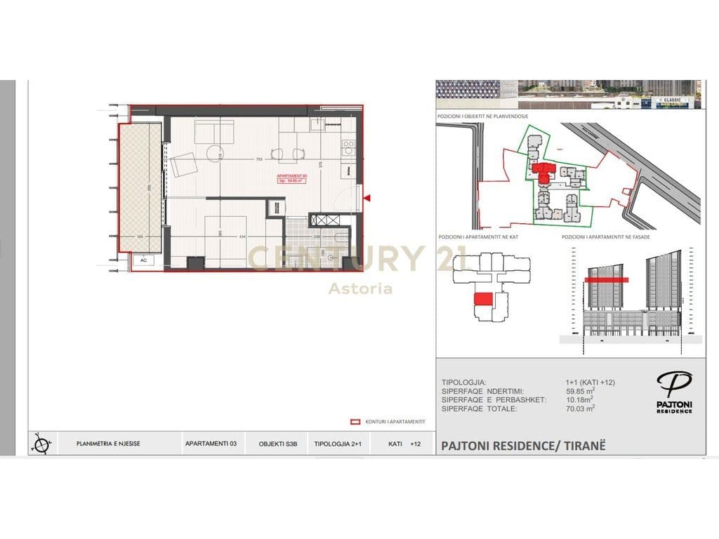 SHITET APARTAMENT 1+1 NË PAJTONI RESIDENCE 4