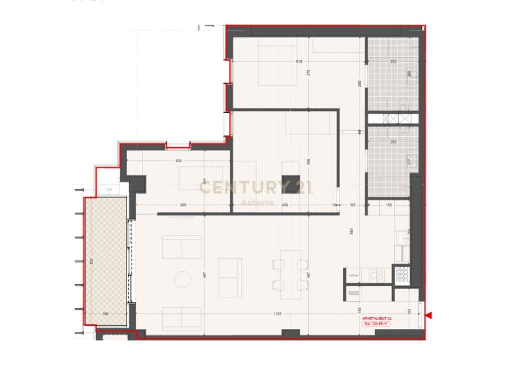Apartament 3+1+2 për Shitje në Pajtoni Residence 4