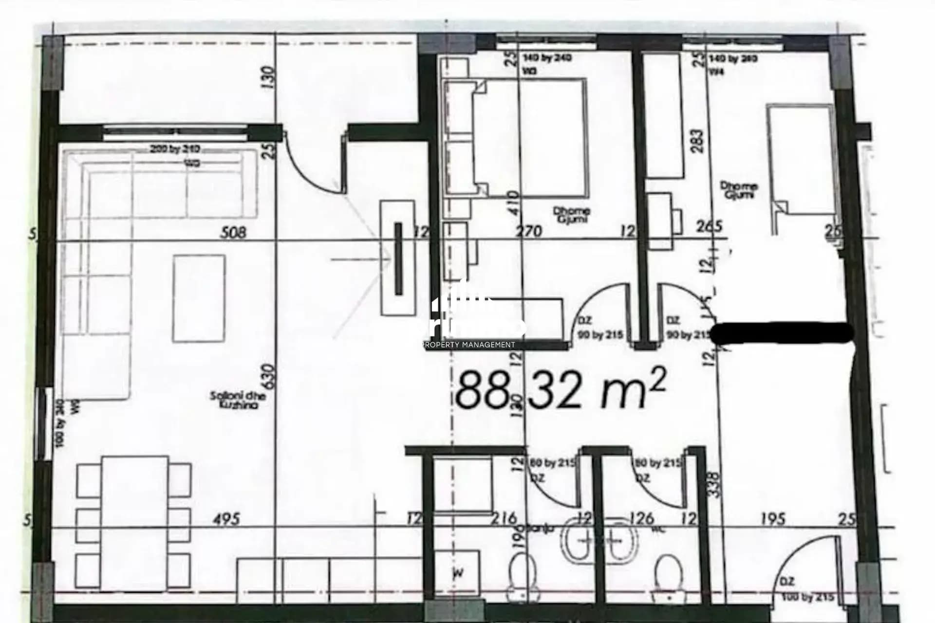 Apartament • 88m2 3