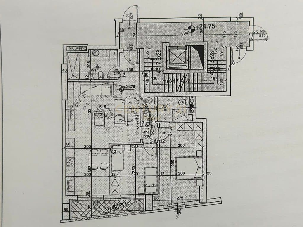 SHITET APARTAMENT 2+1+2 NE NJE NDERTIM TE RI NE ZONEN E ALI DEMIT 2