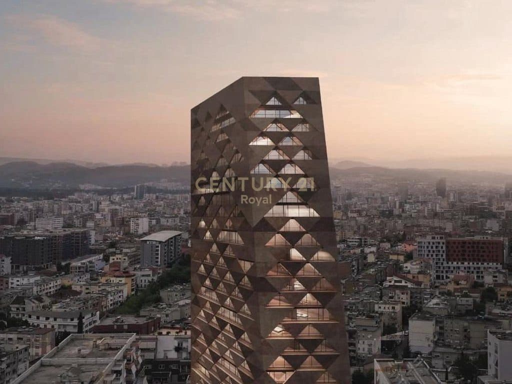 SHITET APARTAMENT 1+1 TEK TIRANA TOWER 3