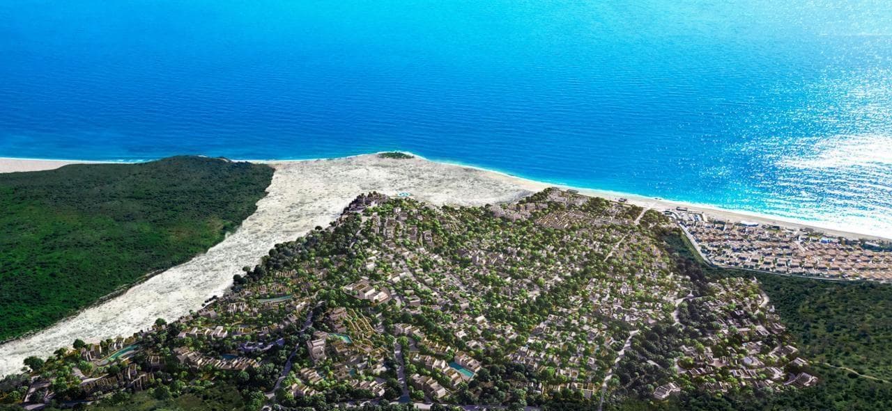 Apartament Me Oborr Per Shitje Ne Green Coast