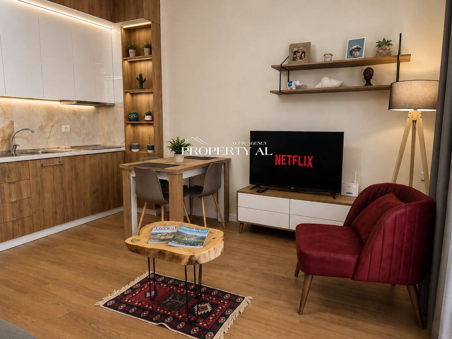 Apartament 1+1 me Qira në Rrugën Gjergj Arianiti, Vlorë 2