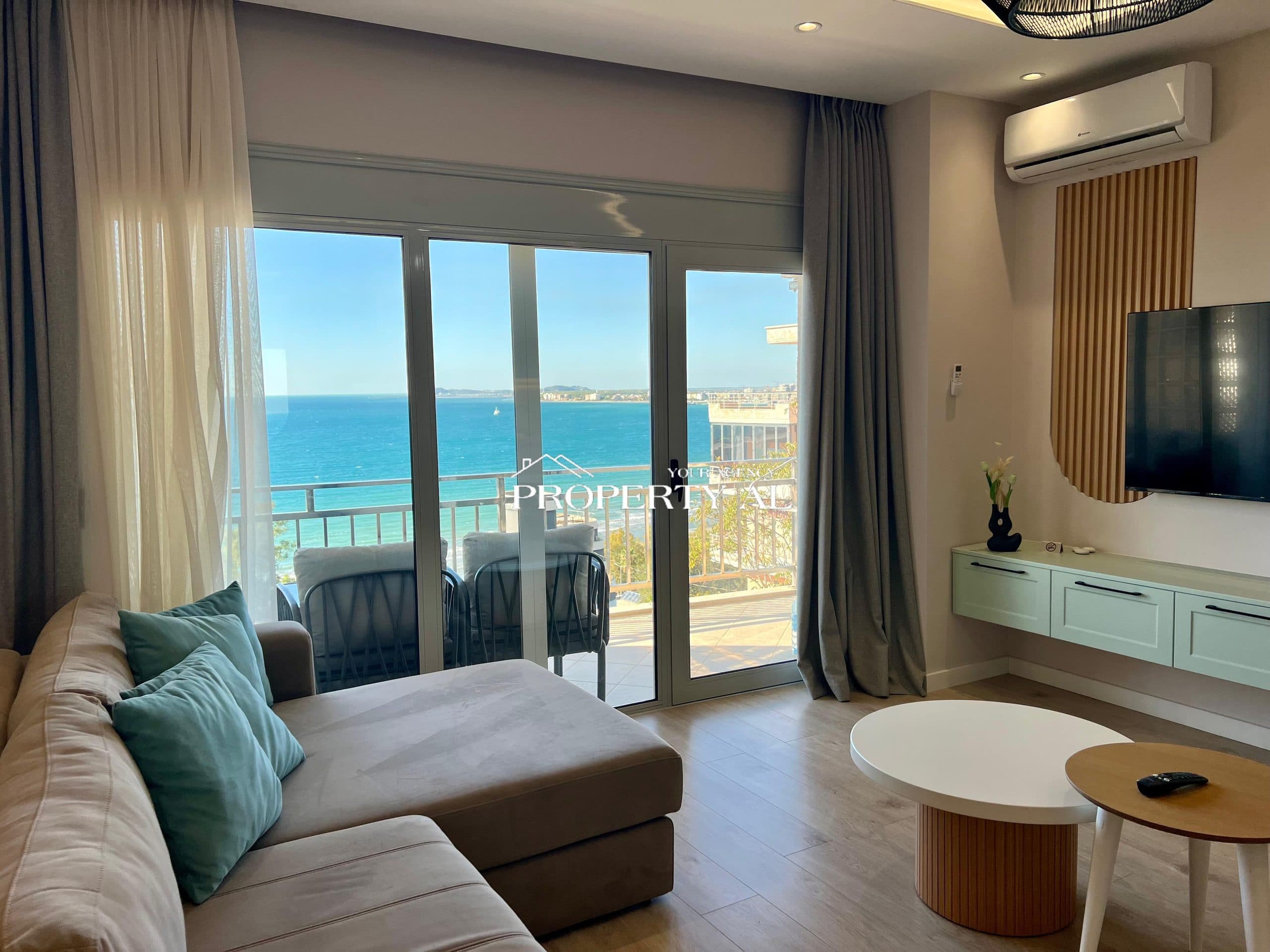 Apartament 2+1 me pamje të plotë nga deti me qira afatgjatë – Uji i Ftohtë, Lungomare 4