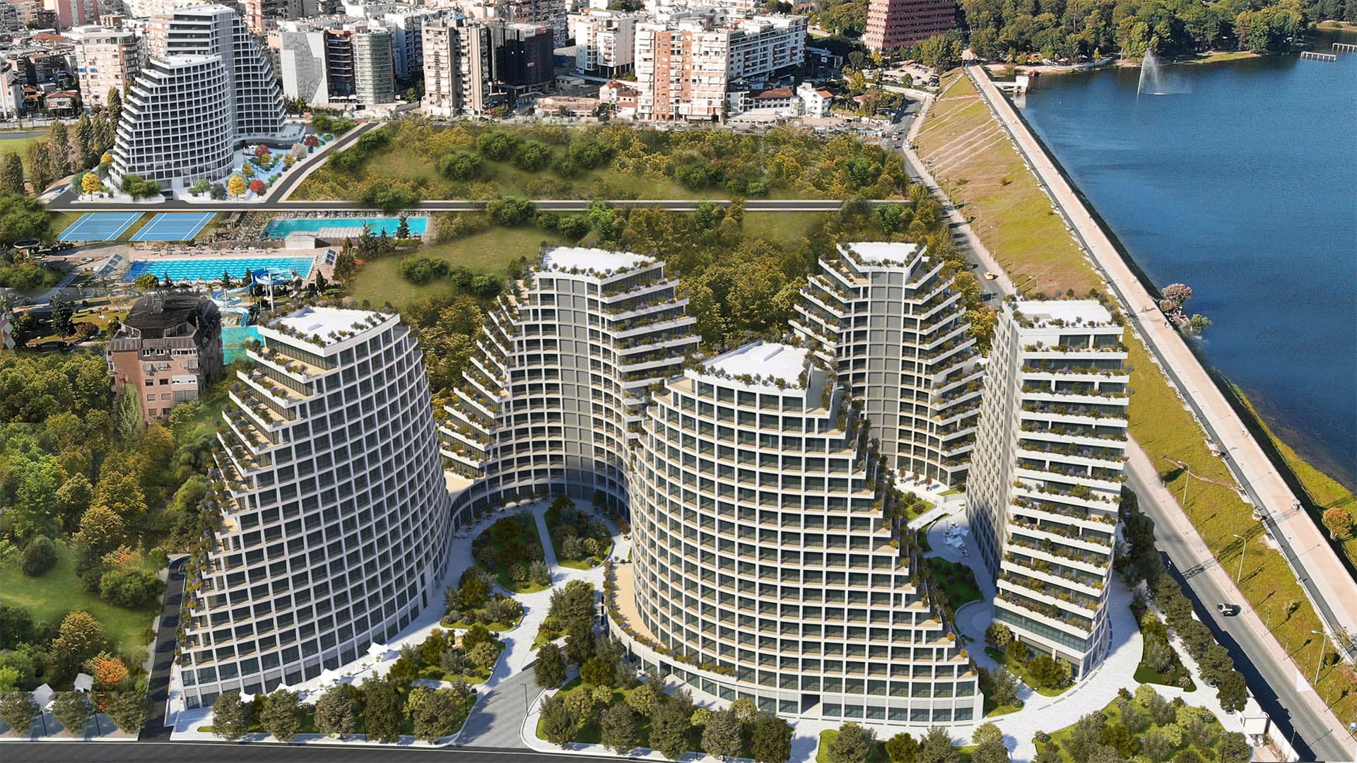 Apartament per shitje 124m2 te liqeni i tiranes 2