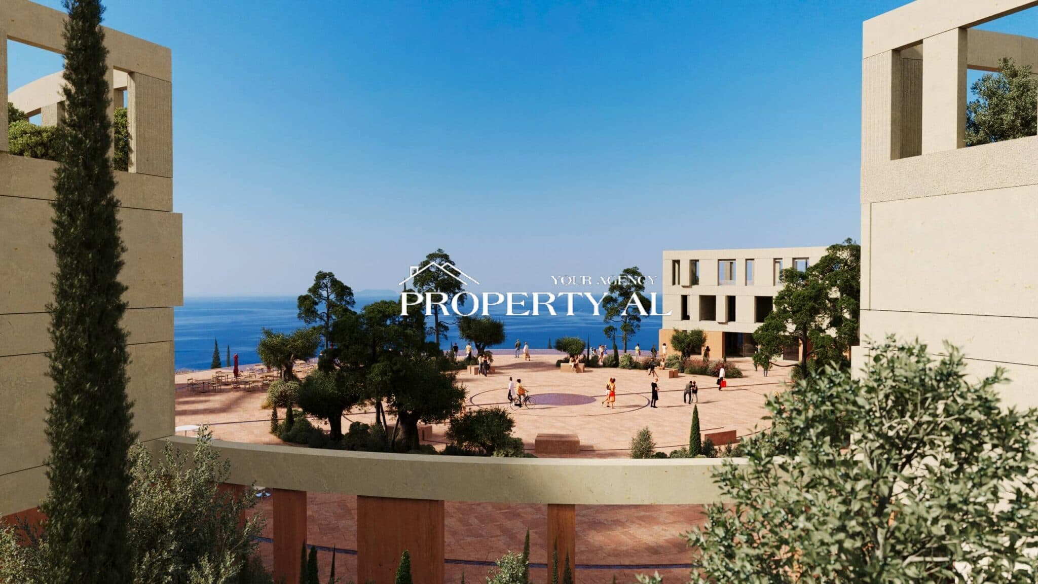 Apartament 1+1 me Pamje të Plotë nga Deti në Sun Palasë – Palasë 4