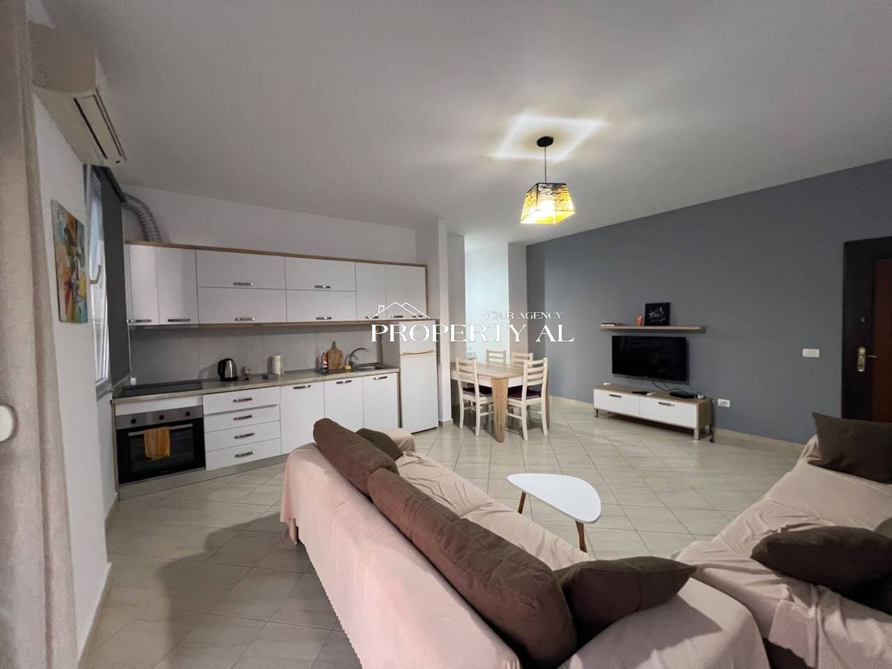 Apartament 1+1 me pamje deti për qira afatgjatë – Plazhi i Vjetër, Vlorë 4