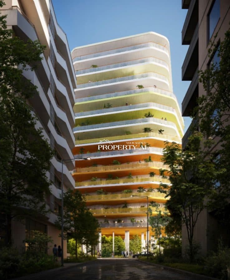 Apartament 1+1 në Shitje tek Vlora One Living – Pamje Deti dhe Verandë 3
