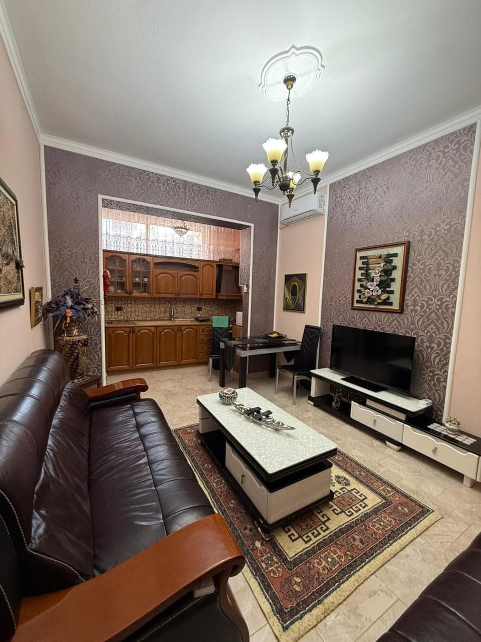 Apartament 2+1 me qira – Vasil Shanto (mbrapa Arka Home) ! 2