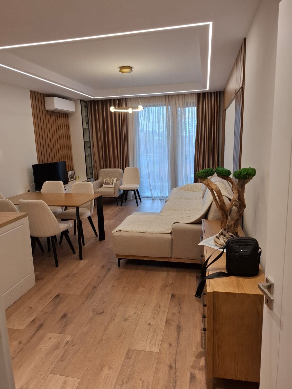Apartament 2+1 me qira – Kompleksi Erli, Fresk !