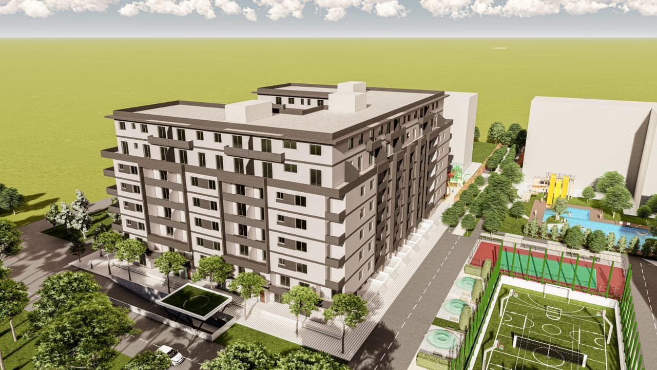 SHITET APARTAMENT 2+1+2 NE GOLEM! TIPOLOGJI TE NDRYSHME APARTAMENTESH! 4