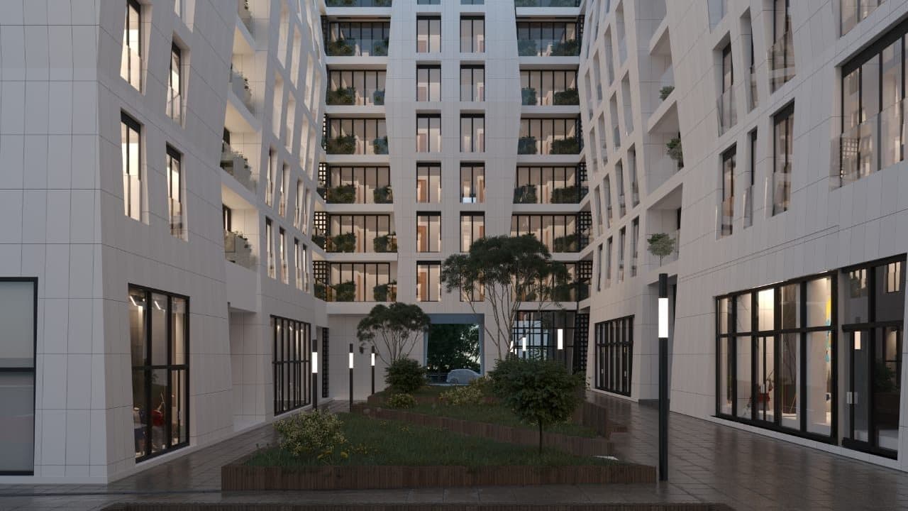 Shitet Apartament 3+1+2 tek Rezidenca Porcelan 3 ! 1
