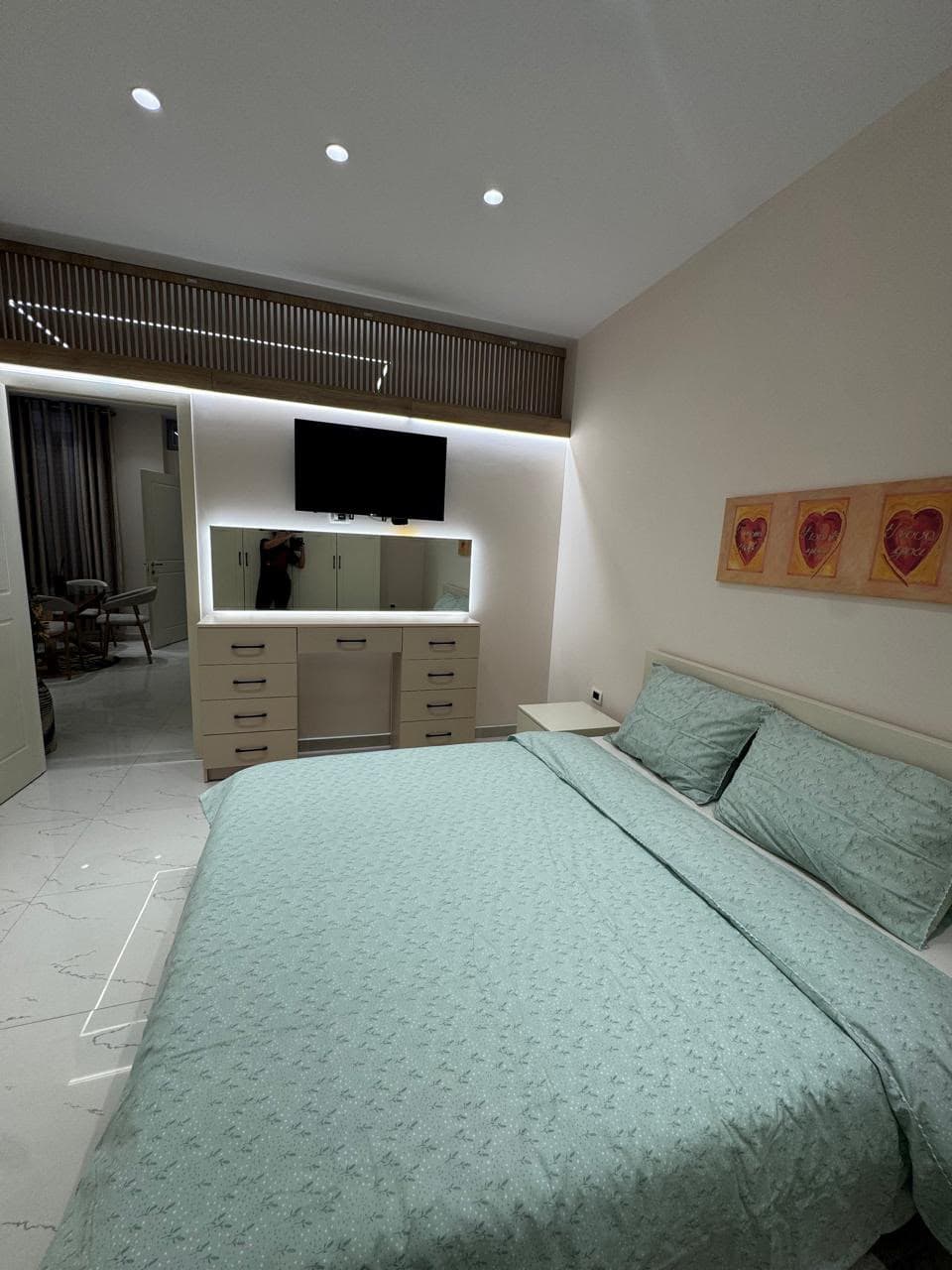 📍 Apartament 1+1 me Qira – Rruga "Dalip Topi" 4