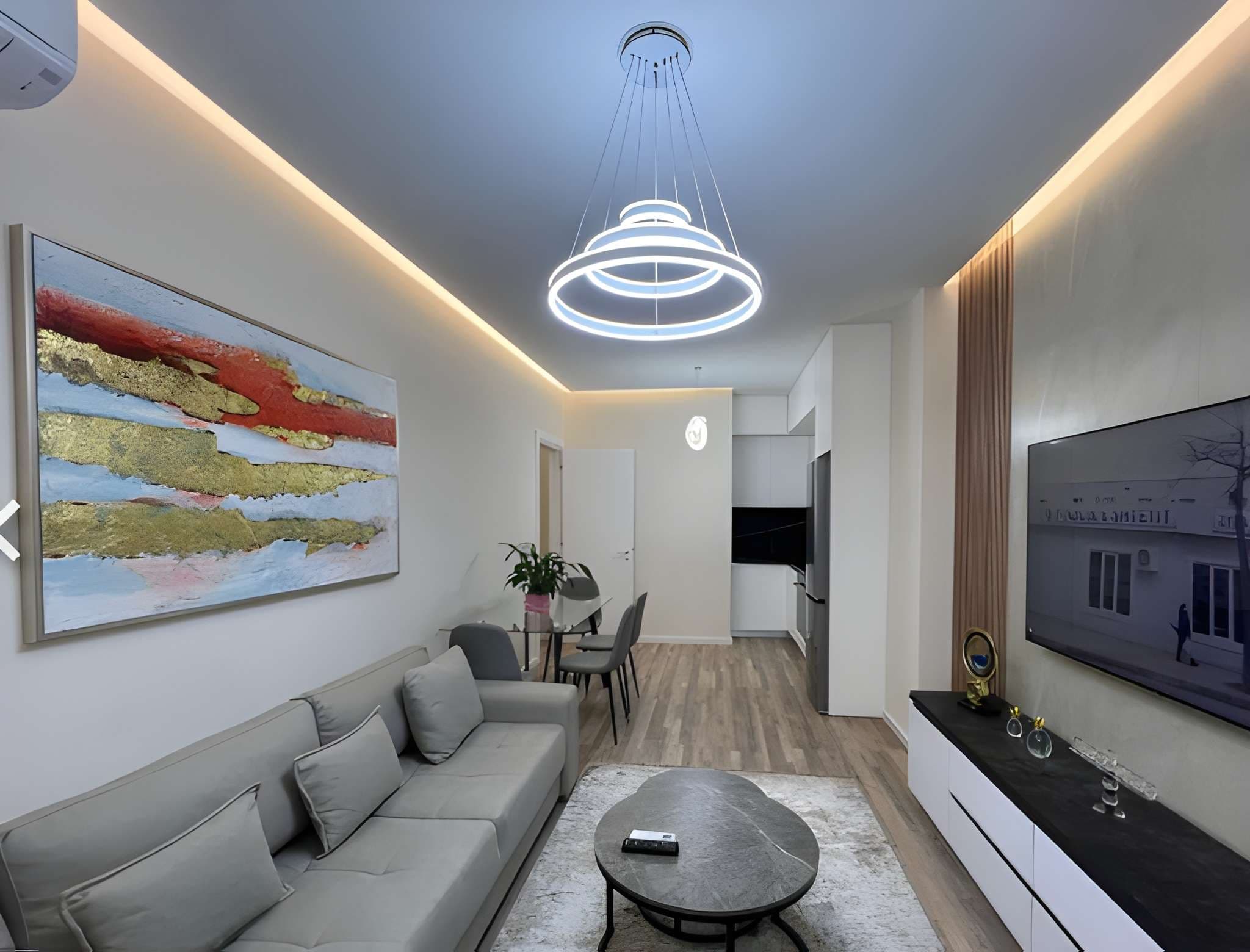 Apartament luksoz 1+1 me qira – Rruga e Kosovareve !