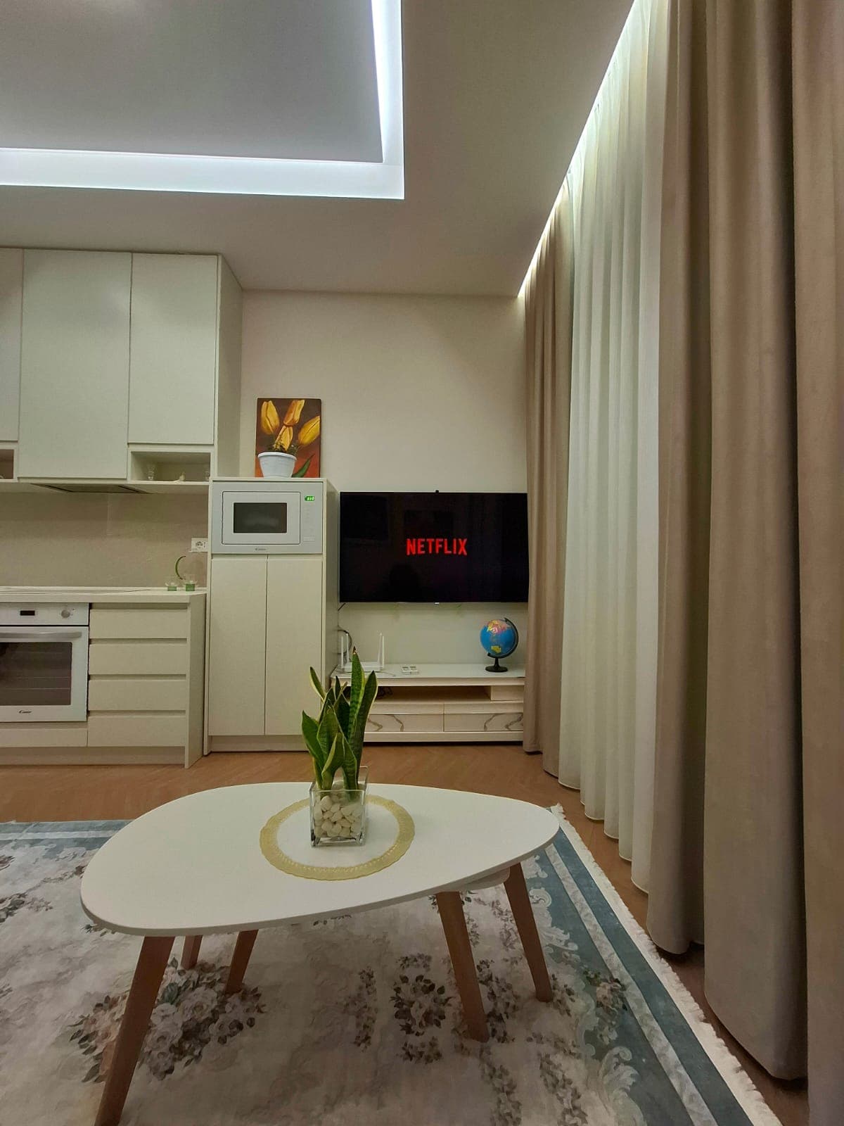 Jepet me Qira Apartament 2+1 tek Rruga Peti, Liqeni i Thate! 4