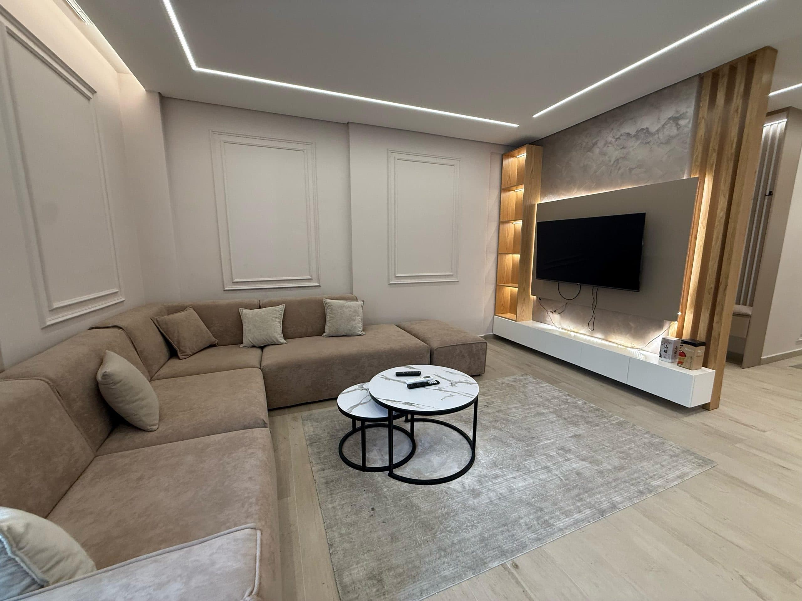 Jepet me qira apartament 2+1+2 me 1 post parkimi tek Residenca Sofia,TEG!